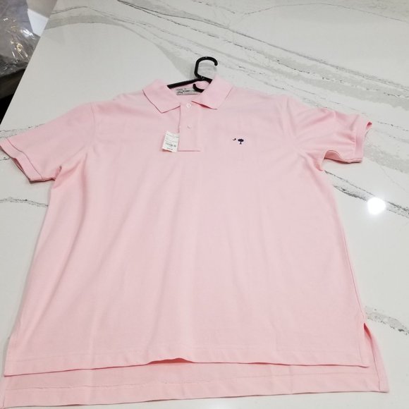 M. Dumas & Sons Light Pink Polo Size Medium NWT - Picture 1 of 1
